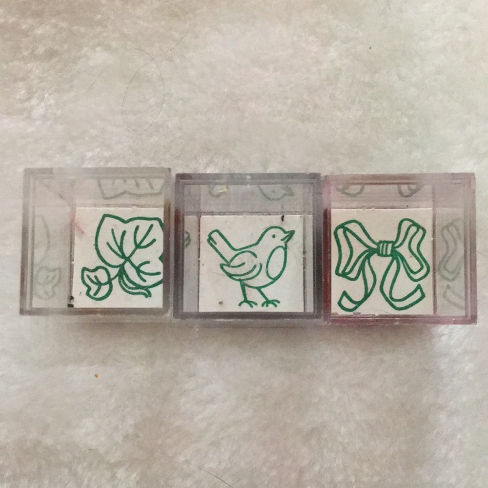 Set of Three Stampers